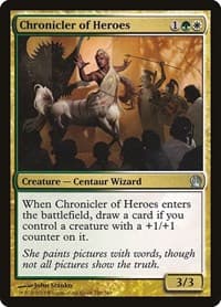 Chronicler of Heroes - Theros - Magic: The Gathering card