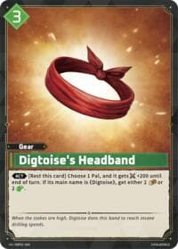 Digtoise's Headband - BP01: Dawn of Palpagos - Palworld OFFICIAL CARD GAME card