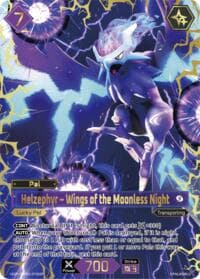 Helzephyr - Wings of the Moonless Night (SSP) - BP01: Dawn of Palpagos - Palworld OFFICIAL CARD GAME card