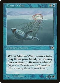 Man-o'-War - Portal - Magic: The Gathering card