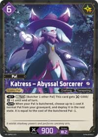 Katress - Abyssal Sorcerer - BP01: Dawn of Palpagos - Palworld OFFICIAL CARD GAME card