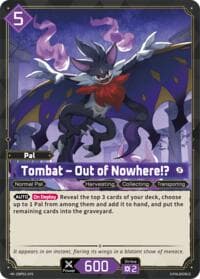 Tombat - Out of Nowhere!? - BP01: Dawn of Palpagos - Palworld OFFICIAL CARD GAME card