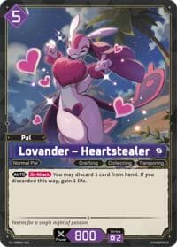 Lovander - Heartstealer - BP01: Dawn of Palpagos - Palworld OFFICIAL CARD GAME card