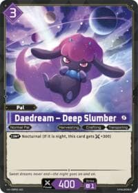 Daedream - Deep Slumber - BP01: Dawn of Palpagos - Palworld OFFICIAL CARD GAME card