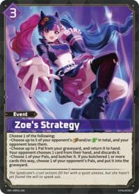 Zoe's Strategy - BP01: Dawn of Palpagos - Palworld OFFICIAL CARD GAME card
