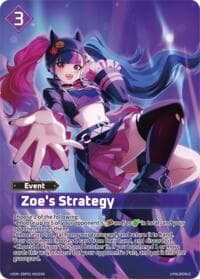 Zoe's Strategy (OSR) - BP01: Dawn of Palpagos - Palworld OFFICIAL CARD GAME card