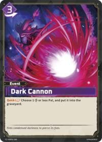 Dark Cannon - BP01: Dawn of Palpagos - Palworld OFFICIAL CARD GAME card