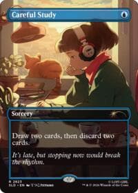Careful Study (2823) - Secret Lair Drop Series - Magic: The Gathering card