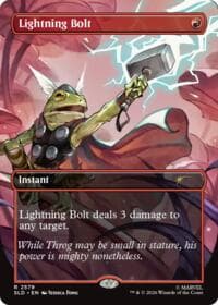 Lightning Bolt (2579) - Secret Lair Drop Series - Magic: The Gathering card