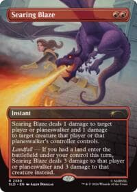 Searing Blaze - Secret Lair Drop Series - Magic: The Gathering card