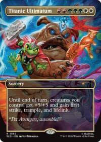 Titanic Ultimatum (2582) - Secret Lair Drop Series - Magic: The Gathering card