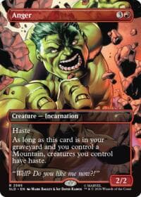 Anger (2595) - Secret Lair Drop Series - Magic: The Gathering card