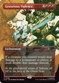 Gratuitous Violence - Secret Lair Drop Series - Magic: The Gathering card
