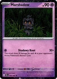 Marshadow - 040/084 (Cosmos Holo) - Blister Exclusives - Pokemon card