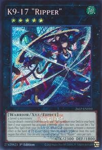 K9-17 "Ripper" (Emblazoned Secret Rare) - Limited Pack World Championship 2026 - YuGiOh card
