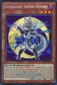 Lunalight Silver Hound (Emblazoned Secret Rare) - Limited Pack World Championship 2026 - YuGiOh card