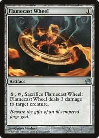 Flamecast Wheel - Theros - Magic: The Gathering card