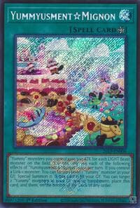 YummyusmentMignon (Emblazoned Secret Rare) - Limited Pack World Championship 2026 - YuGiOh card