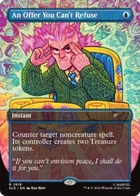 An Offer You Can't Refuse - Secret Lair Drop Series - Magic: The Gathering card