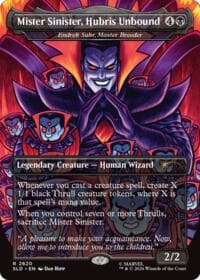 Mister Sinister, Hubris Unbound - Endrek Sahr, Master Breeder - Secret Lair Drop Series - Magic: The Gathering card