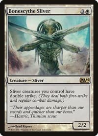 Bonescythe Sliver - Media Promos - Magic: The Gathering card