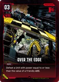 Over the Edge - Welcome to Night City - Beta - Cyberpunk TCG card