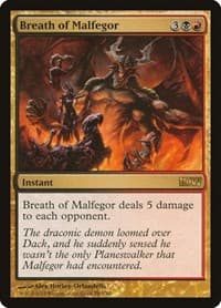 Breath of Malfegor (IDW Comics 2012) - Media Promos - Magic: The Gathering card