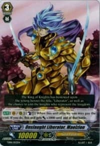 Onslaught Liberator, Maelzion - Trial Deck 8: Liberator of the Sanctuary - Cardfight Vanguard card