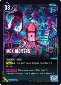 Mox Inciters - Welcome to Night City - Beta - Cyberpunk TCG card