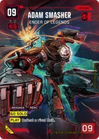 Adam Smasher - Ender of Legends (ILegend) - Welcome to Night City - Beta - Cyberpunk TCG card