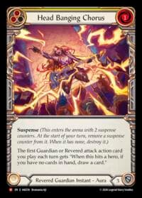 Head Banging Chorus - Usurp the Shadow Throne - Flesh and Blood TCG card