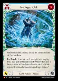 Ice Aged Oak - Usurp the Shadow Throne - Flesh and Blood TCG card