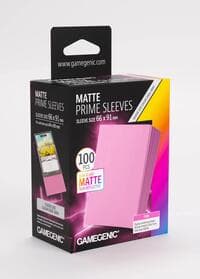GameGenic Matte Prime Sleeves - Pink (100-Pack) - GameGenic Card Sleeves - Card Sleeves card