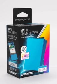 GameGenic Matte Prime Sleeves - Blue (100-Pack) - GameGenic Card Sleeves - Card Sleeves card