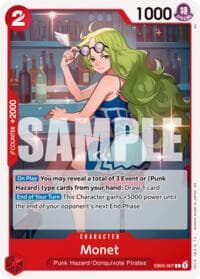 Monet - Extra Booster: One Piece Heroines Edition Vol. 2 - One Piece Card Game card