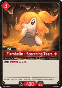 Flambelle - Scorching Tears - EPR-002 - Palworld Promo Cards - Palworld OFFICIAL CARD GAME card