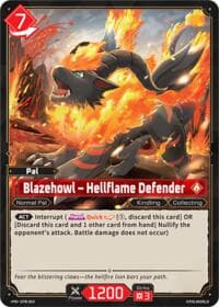Blazehowl - Hellflame Defender - EPR-003 - Palworld Promo Cards - Palworld OFFICIAL CARD GAME card