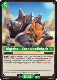 Digtoise - Keen Needleback - EPR-007 - Palworld Promo Cards - Palworld OFFICIAL CARD GAME card