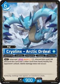 Cryolinx - Arctic Ordeal - EPR-005 - Palworld Promo Cards - Palworld OFFICIAL CARD GAME card
