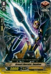 Armed Liberator, Gwydion - Trial Deck 8: Liberator of the Sanctuary - Cardfight Vanguard card