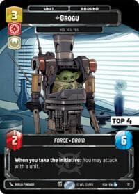 Grogu -  Yes. Yes. Yes. (Top 4) - Sector and Regional Promos: Season 2 - Star Wars: Unlimited card