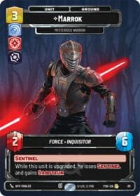 Marrok -  Mysterious Warrior - Sector and Regional Promos: Season 2 - Star Wars: Unlimited card