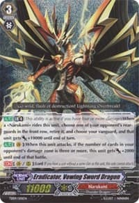 Eradicator, Vowing Sword Dragon - Trial Deck 9: Eradicator of the Empire - Cardfight Vanguard card
