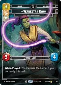 Vernestra Rwoh - Precocious Knight - Sector and Regional Promos: Season 2 - Star Wars: Unlimited card