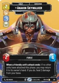 Anakin Skywalker - Prescient Podracer - Sector and Regional Promos: Season 2 - Star Wars: Unlimited card