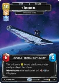 Tribunal - Grave of the 332nd (Foil) - Sector and Regional Promos: Season 2 - Star Wars: Unlimited card