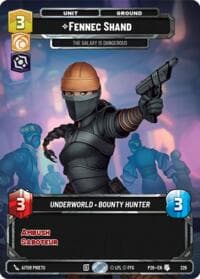 Fennec Shand - The Galaxy Is Dangerous (Foil) - Sector and Regional Promos: Season 2 - Star Wars: Unlimited card