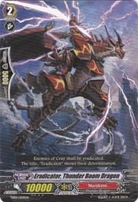 Eradicator, Thunder Boom Dragon - Trial Deck 9: Eradicator of the Empire - Cardfight Vanguard card