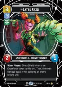 Latts Razzi - Deadly Whipmaster - Sector and Regional Promos: Season 2 - Star Wars: Unlimited card