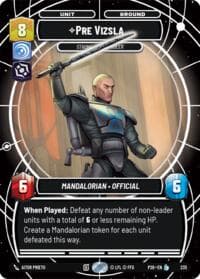 Pre Vizsla - Strong-Willed Ruler - Sector and Regional Promos: Season 2 - Star Wars: Unlimited card